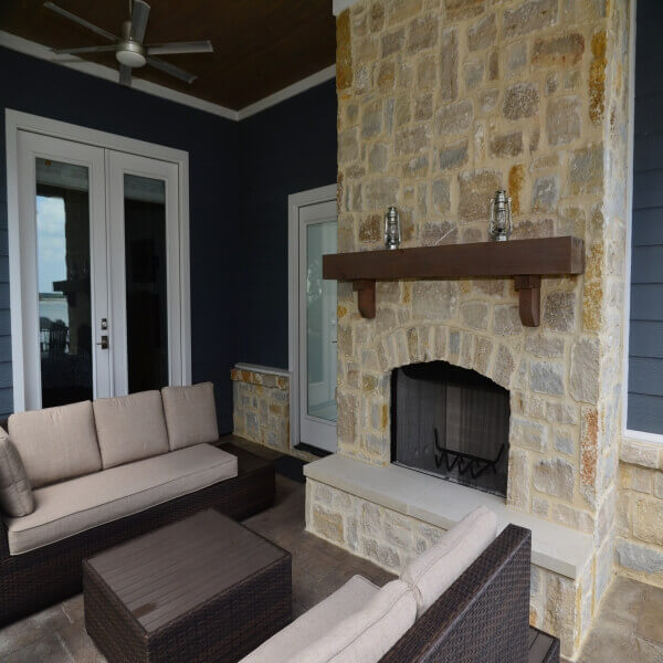 Outdoor Fireplace