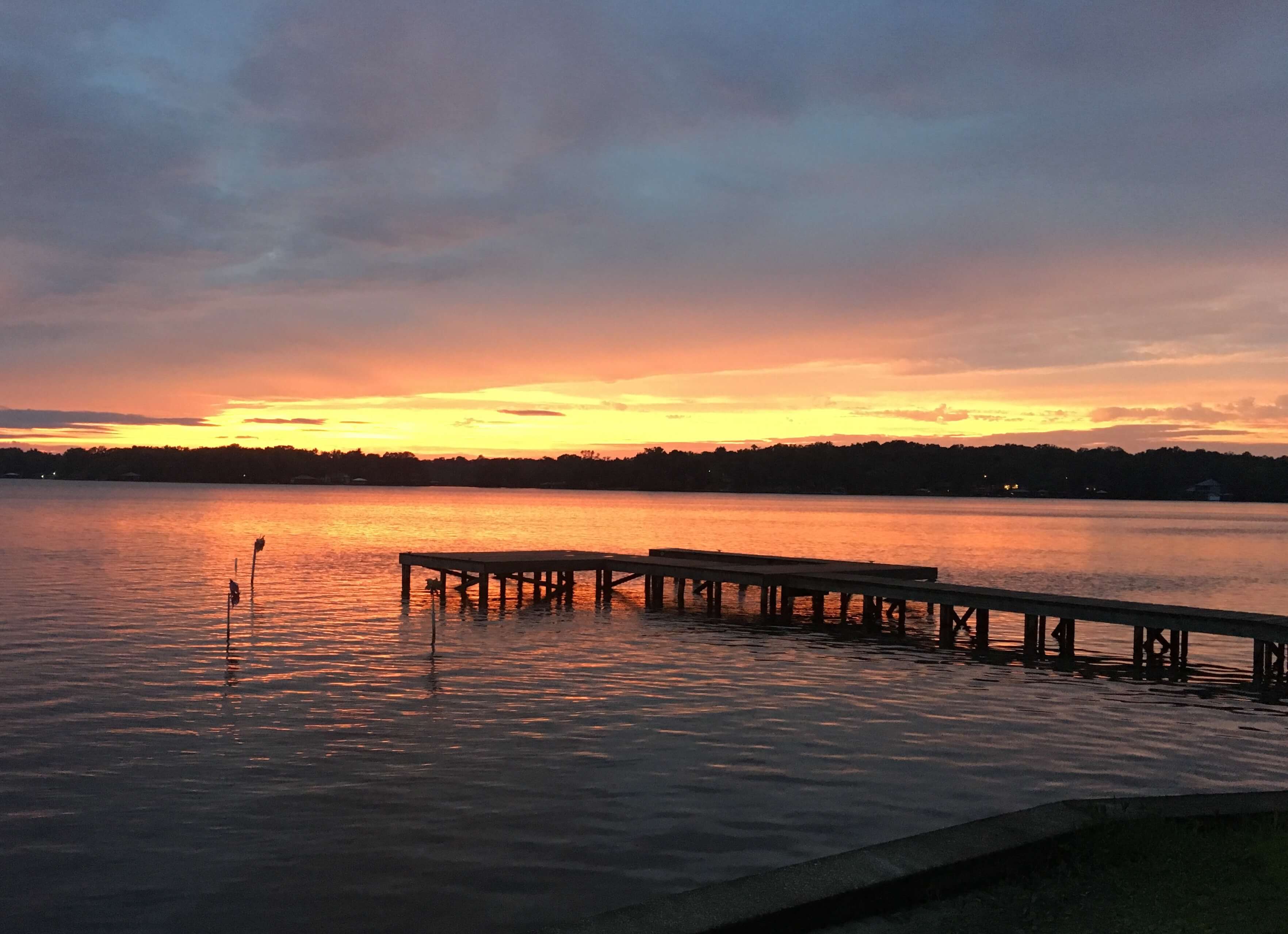 Sunset docks